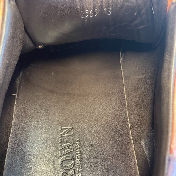 G.B. Brown Men’s Leather Shoes – Light Brown – Size 13 (Great Condition) - Picture 8 of 8